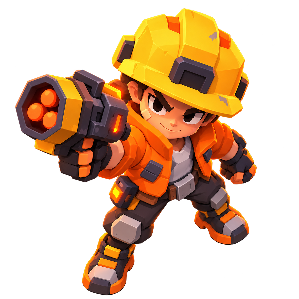 Brix, the close-range Skill Rivals fighter