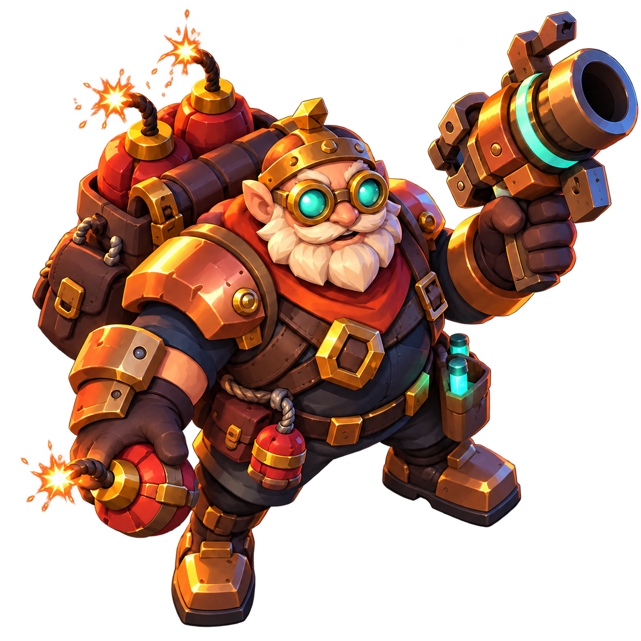 Klink, the explosive Skill Rivals demolitionist