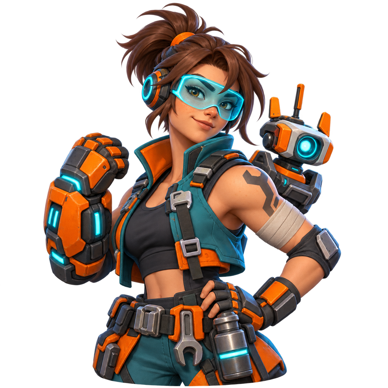 Wren, the sentry-building Skill Rivals engineer